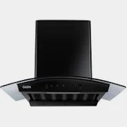 Auto Clean Curved Glass Kitchen Chimney